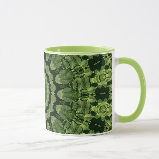 Caneca Verde deixa Mandala (Direita)