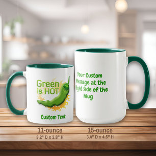 Caneca Verde é QUENTE