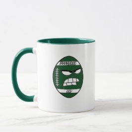 Caneca Verde Escura de Futebol para Pai