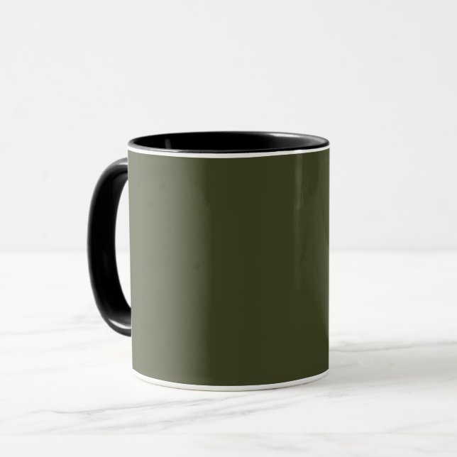 Caneca Verde Exército (Frente Esquerda)