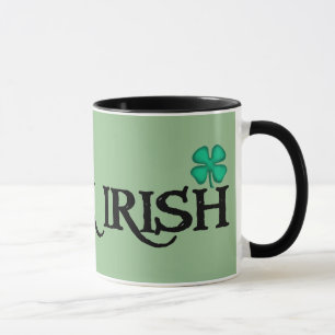 Caneca verde-negra irlandesa