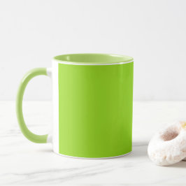 Caneca Verde simples e liso