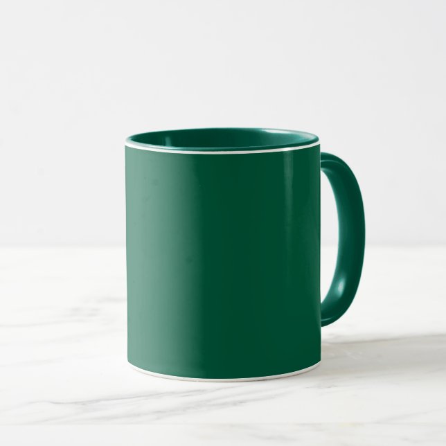 Caneca Verde-Verde (Frente Esquerda)