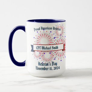 Caneca Vereador Americano Orgulhoso Personalizável