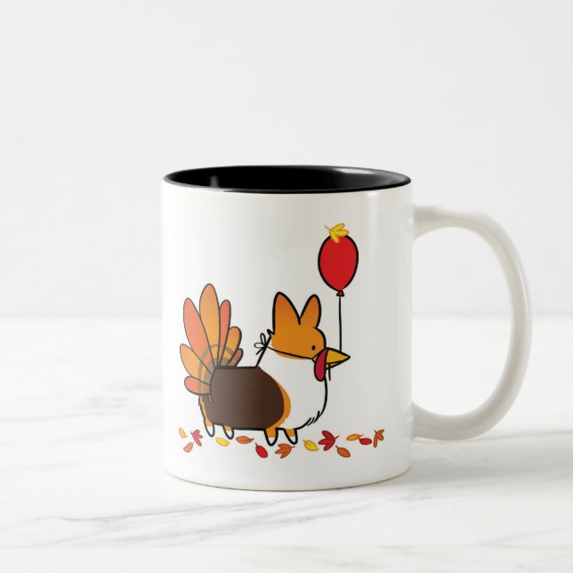 Caneca vermelha |CorgiThings de Turquia da acção (Direita)