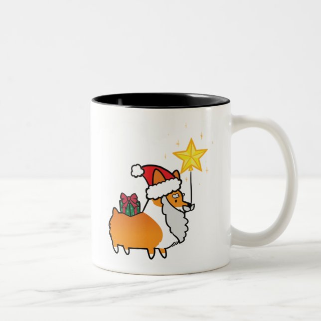 Caneca vermelha | CorgiThings do Corgi do papai (Direita)