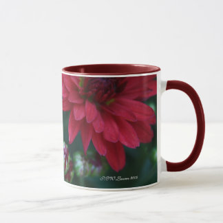 Caneca vermelha da mãe