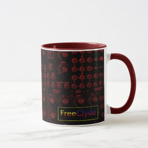 Caneca vermelha da modificação de FC