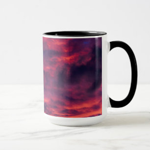 caneca vermelha de café