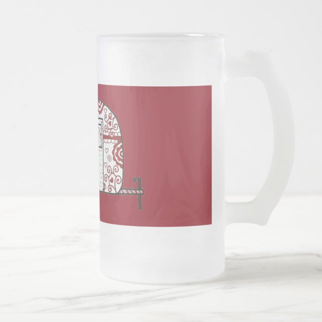 Caneca vermelha de Glamper (Direita)