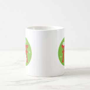 Caneca (vermelha e verde) de Torii