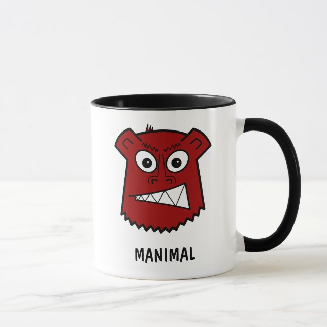 Caneca Vermelho de Manimal (Direita)