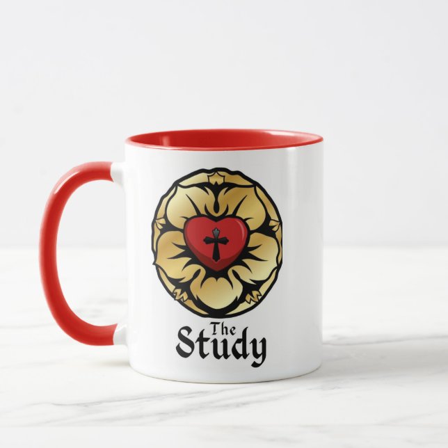 Caneca Vermelhos extras - estudos Mug (Esquerda)