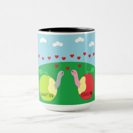 Caneca Vermes no Amor