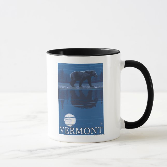 Caneca VermontBear no Luar (Direita)