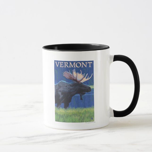 Caneca VermontMoose na Lua (Direita)