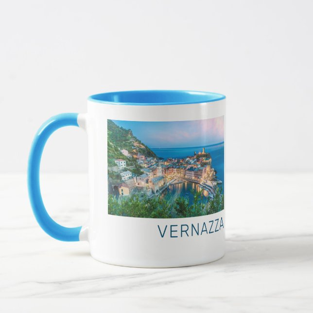 Caneca Vernazza Cinque Terre La Spezia Itália Panorama (Esquerda)