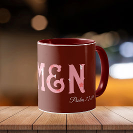 Caneca Versículo da Bíblia Tipografia Moderna Personaliza