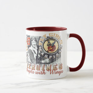 Caneca vespa das meninas da mosca