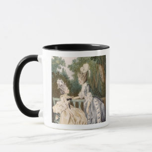 Caneca Vestido de manhã das senhoras, 1771 (gravura da