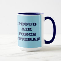 Veterano da Força Aérea de Mug
