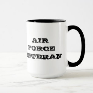 Caneca Veterano da Força Aérea Mug