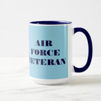 Veterano da Força Aérea Mug