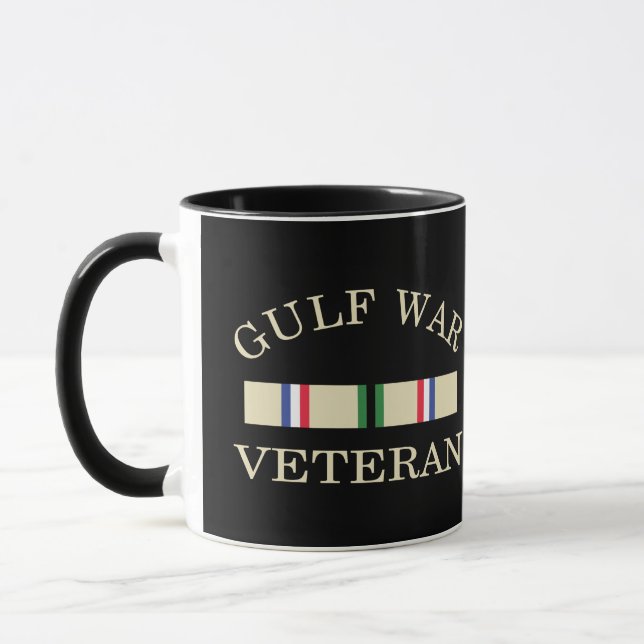 Caneca Veterano da Guerra do Golfo de Mug (Esquerda)