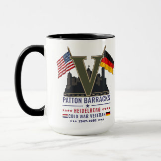 Caneca Veterano da Guerra Fria Heidelberg Alemanha