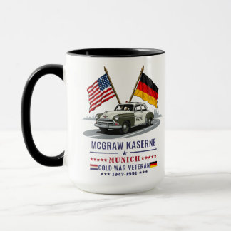 Caneca Veterano da Guerra Fria McGraw Kaserne Munique MP