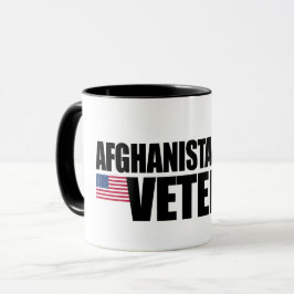 Caneca Veterano de guerra de Afeganistão