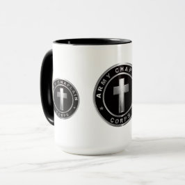 Caneca Veterano do Exército da Chaplain Corps  