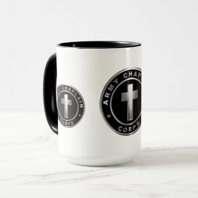 Caneca Veterano do Exército da Chaplain Corps   (Frente Esquerda)