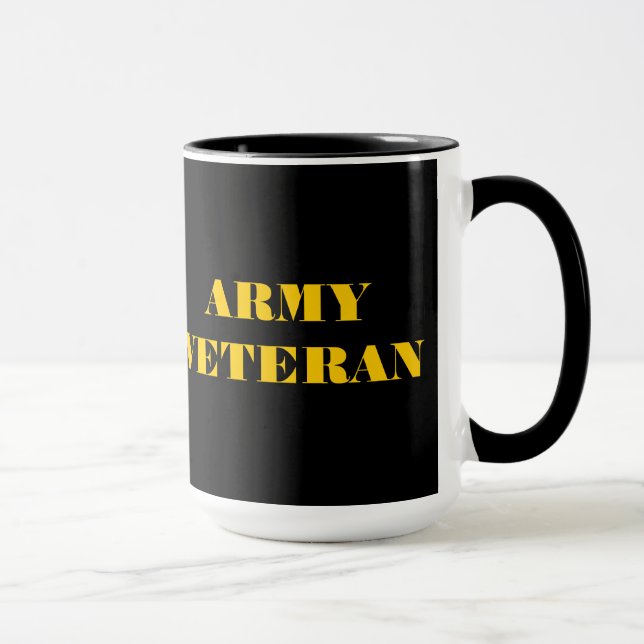 Caneca Veterano do Exército de Mug (Direita)