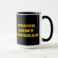 Veterano do Exército Orgânico Mug