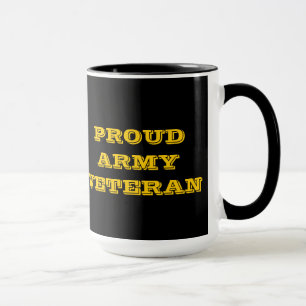 Caneca Veterano do Exército Orgânico Mug