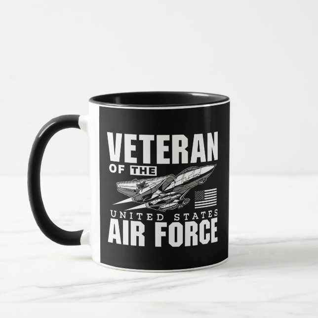 Caneca Veterano dos Veteranos da Força Aérea dos Estados  (Esquerda)