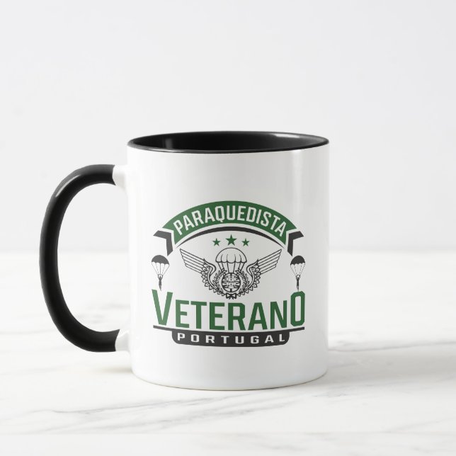 Caneca Veterano Português Paratrooper (Esquerda)