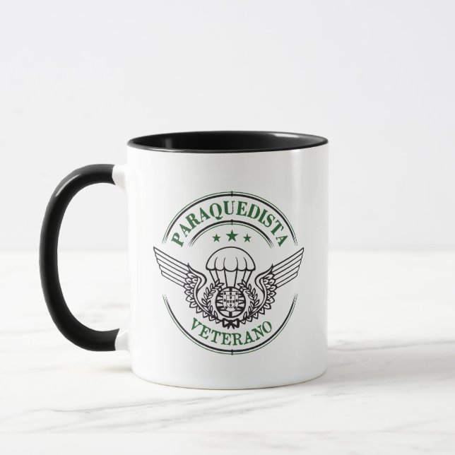 Caneca Veterano Português Paratrooper (Esquerda)