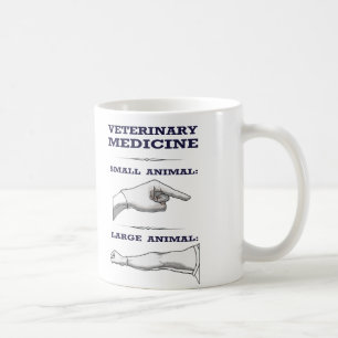 Caneca veterinária grande contra a prática animal