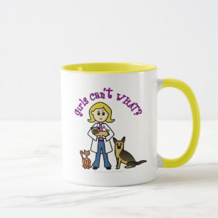 Caneca Veterinária loira