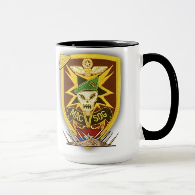 Caneca Vetes de veteranos de guerra do vietname MACVSOG S (Direita)