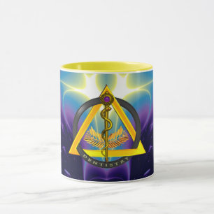 CANECA VIA DE DENTISTRAÇÃO DENTISTA DE ASCLEPIUS