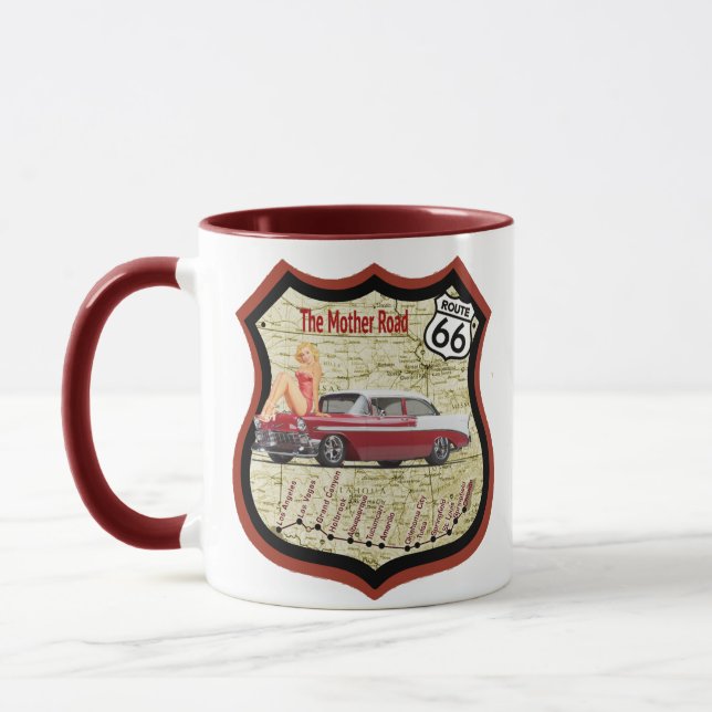 Caneca Via de vacinação 66 Mug (Esquerda)