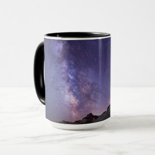 Caneca Via Láctea & Mt. Rainier Estado de Washington