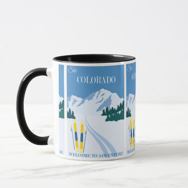 Caneca Viagem Adventure Colorado: Montanhas Rochosas (Esquerda)