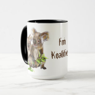 Caneca Viagem Australiano Koala Bear Koaliado Quote