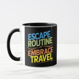 Caneca Viagem de Embrace de Fuga Routine