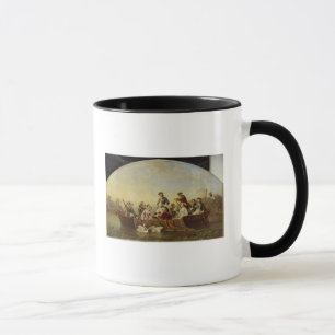 Caneca Viagem do barco em Rheinsberg
