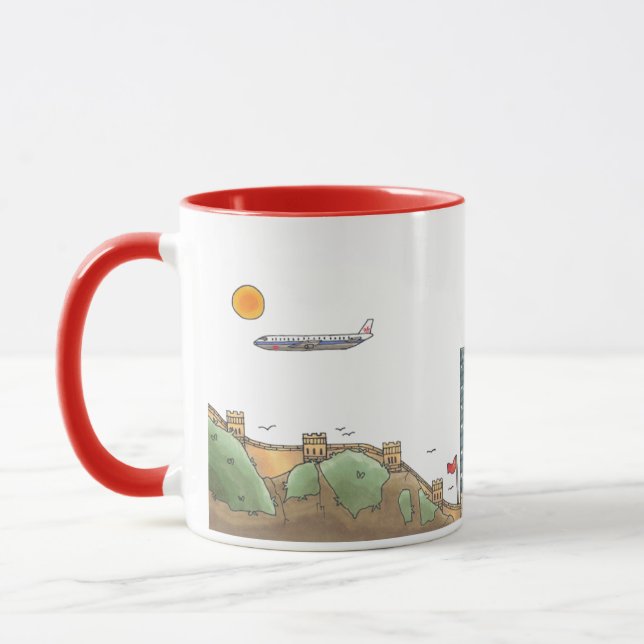 Caneca Viagem do mundo - China (Esquerda)